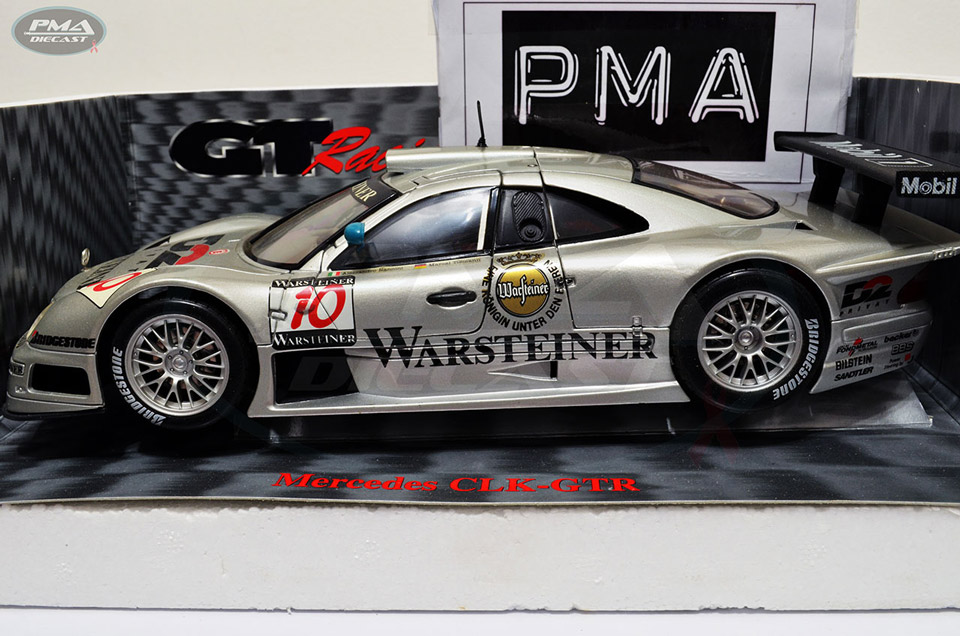 ALESSANDRO NANINI, MARCEL TIEMANN 1997 MERCEDES-BENZ CLK-GTR 1:18